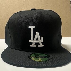 New Era Black LA Cap